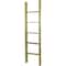 Ekena Millwork 19"W x 72"H x 3 1/2"D Vintage Farmhouse 5 Rung Ladder, Barnwood Decor Collection, Restoration Green DECR019X072X04LDRGR - alternate 5